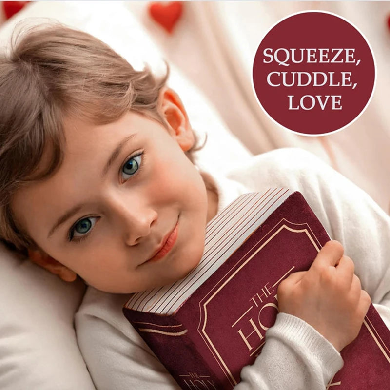 Bible Plush Pillow – Huggable Scripture for Kids (5 Colors)