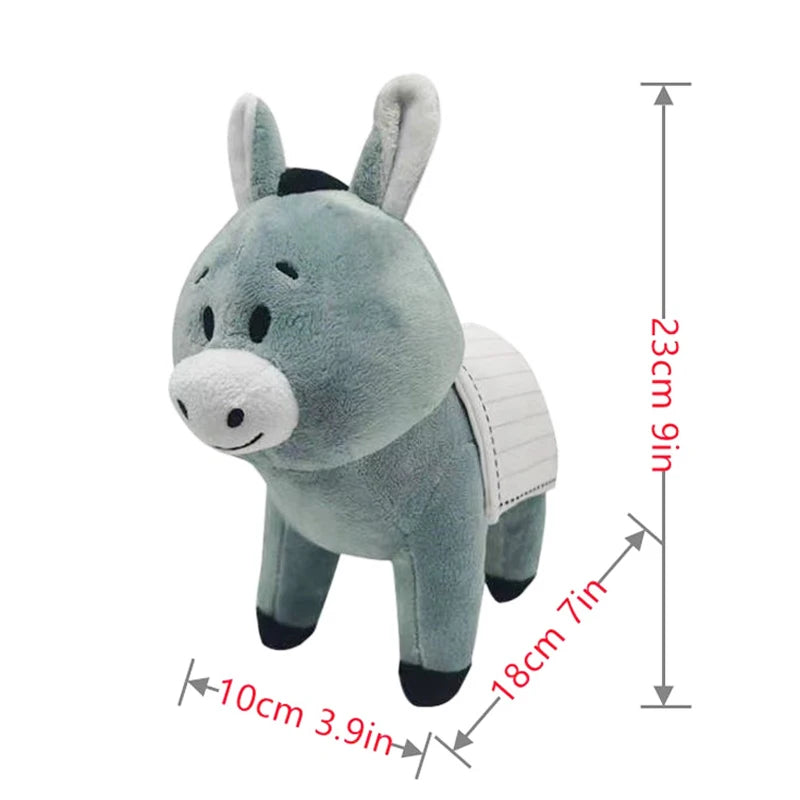 Donkey Plush Doll – Faith-Inspired Toys for Kids