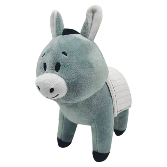 Donkey Plush Doll – Faith-Inspired Toys for Kids